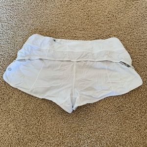 Lululemon Shorts White